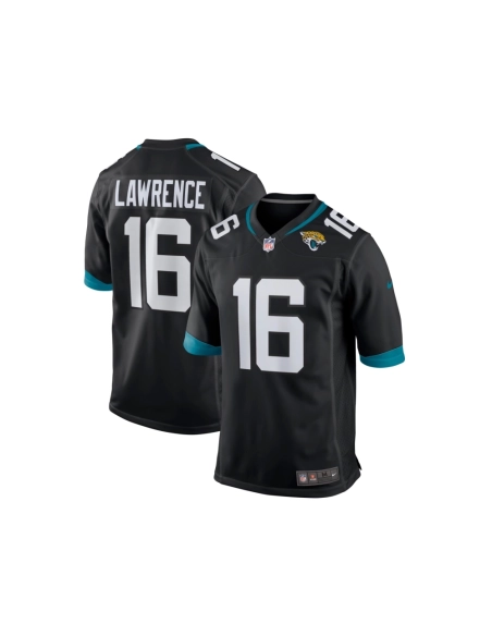 Mens Jacksonville Jaguars Trevor Lawrence Black Alternate Player Game Jersey