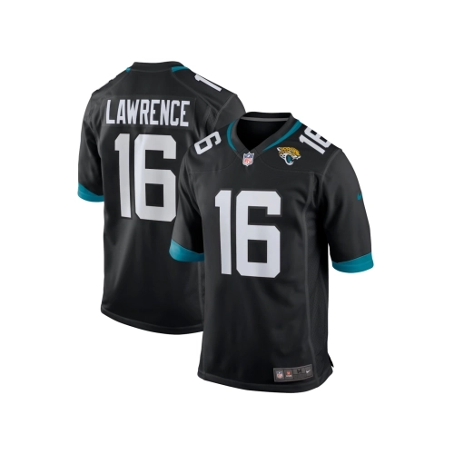Mens Jacksonville Jaguars Trevor Lawrence Black Alternate Game Jersey
