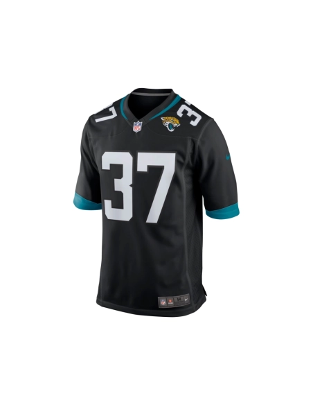 Mens Jacksonville Jaguars Tre Herndon Black Game Jersey