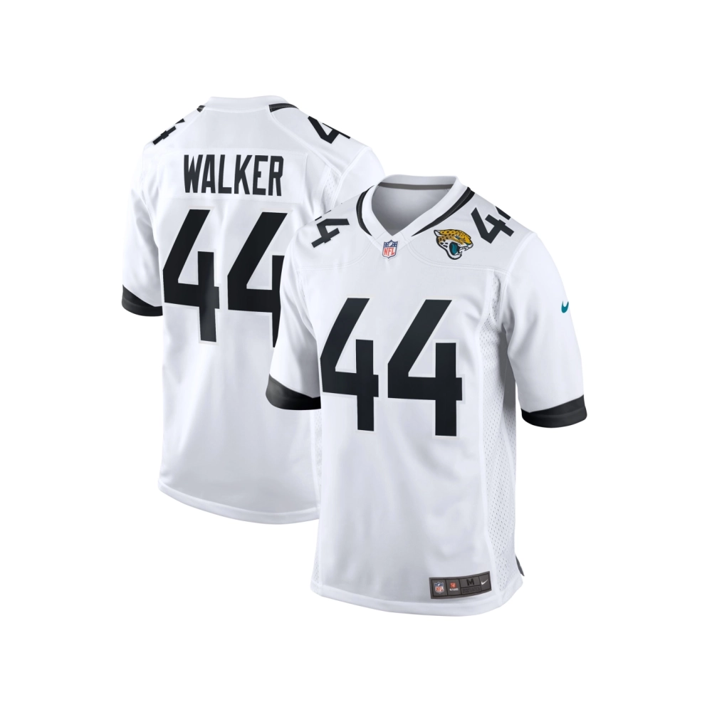 Mens Jacksonville Jaguars Travon Walker White Player Game Jersey