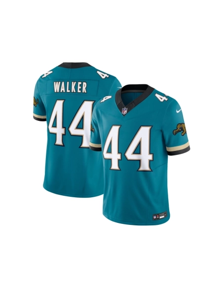 Mens Jacksonville Jaguars Travon Walker Teal Prowler Throwback Vapor F.U.S.E. Limited Jersey