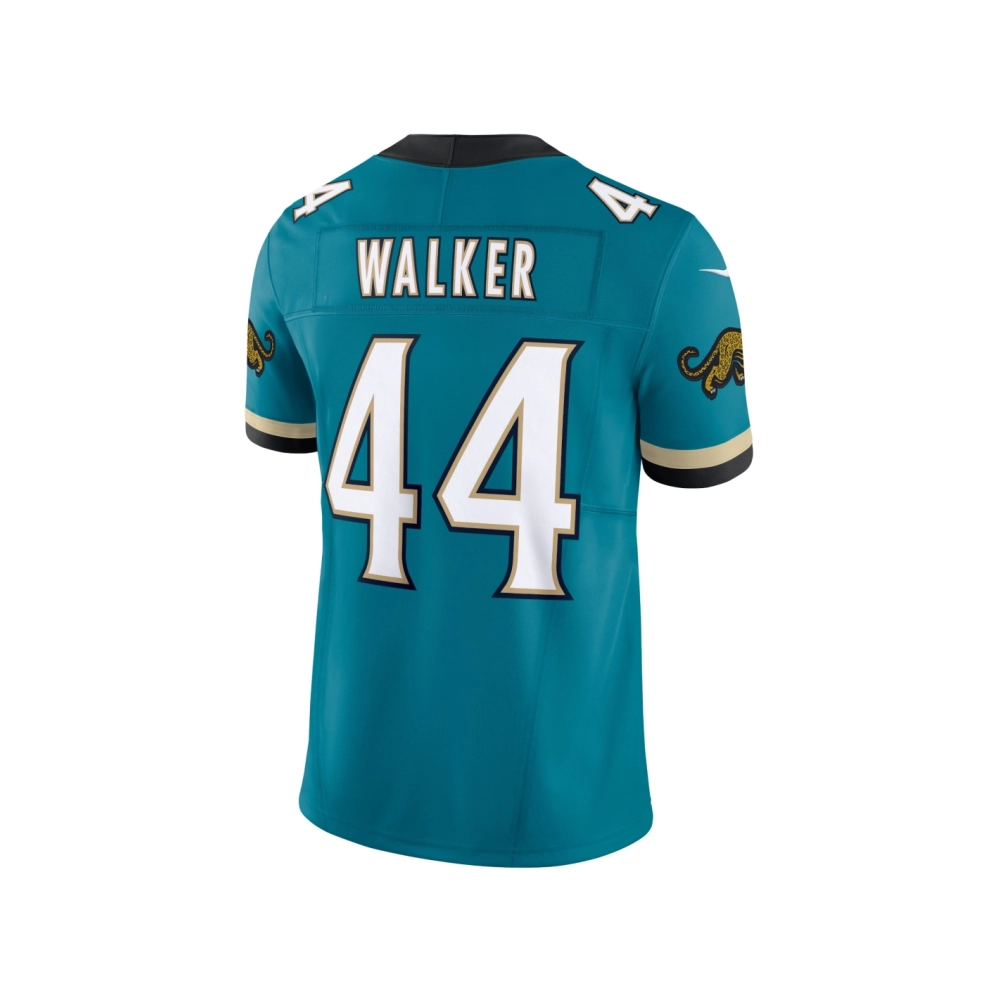Mens Jacksonville Jaguars Travon Walker Teal Prowler Throwback Vapor F.U.S.E. Limited Jersey