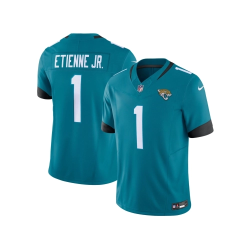 Mens Jacksonville Jaguars Travis Etienne Teal Vapor F.U.S.E. Limited Jersey