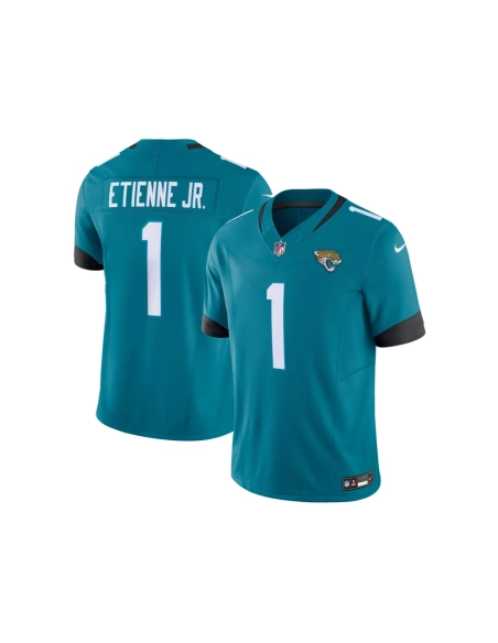 Mens Jacksonville Jaguars Travis Etienne Teal Vapor F.U.S.E. Limited Jersey
