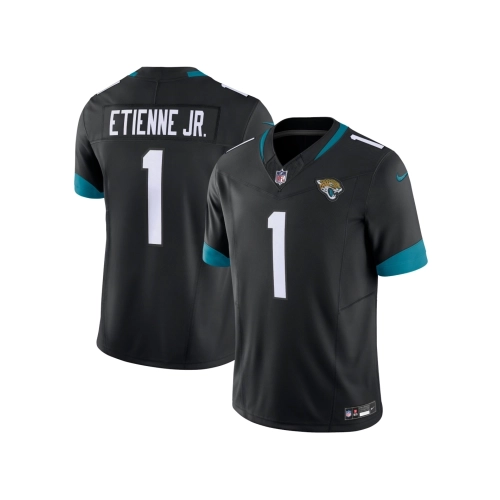 Mens Jacksonville Jaguars Travis Etienne Black Vapor F.U.S.E. Limited Jersey