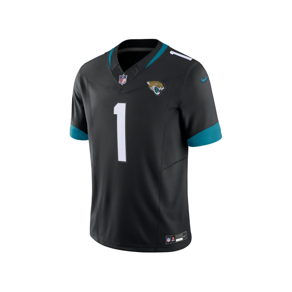 Mens Jacksonville Jaguars Travis Etienne Black Vapor F.U.S.E. Limited Jersey