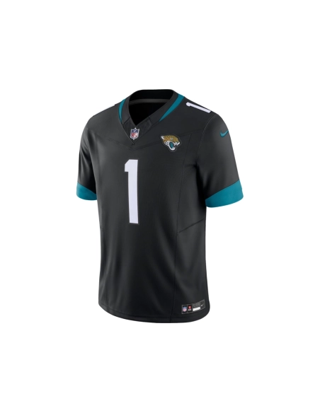 Mens Jacksonville Jaguars Travis Etienne Black Vapor F.U.S.E. Limited Jersey