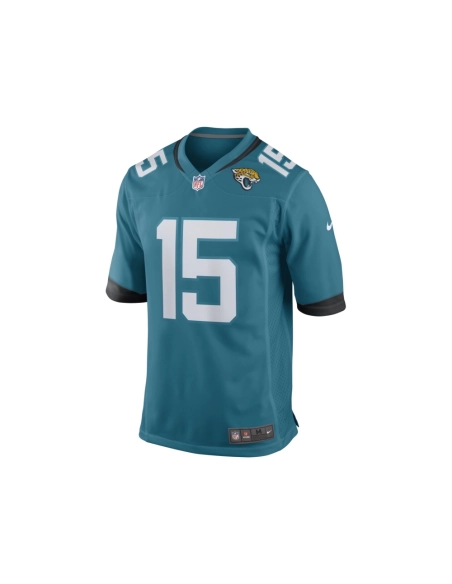Mens Jacksonville Jaguars Tim Jones Teal Game Player Jersey