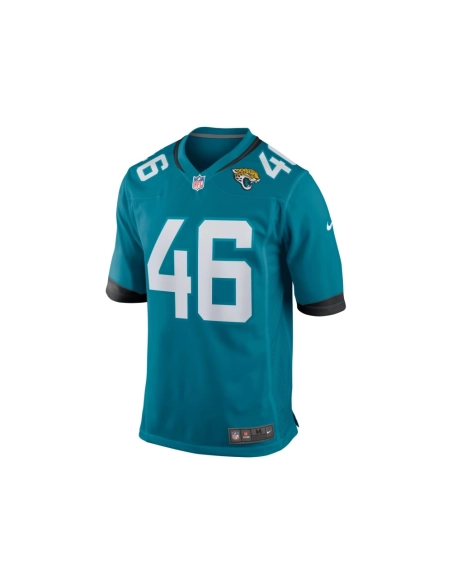 Mens Jacksonville Jaguars Ross Matiscik Teal Game Jersey