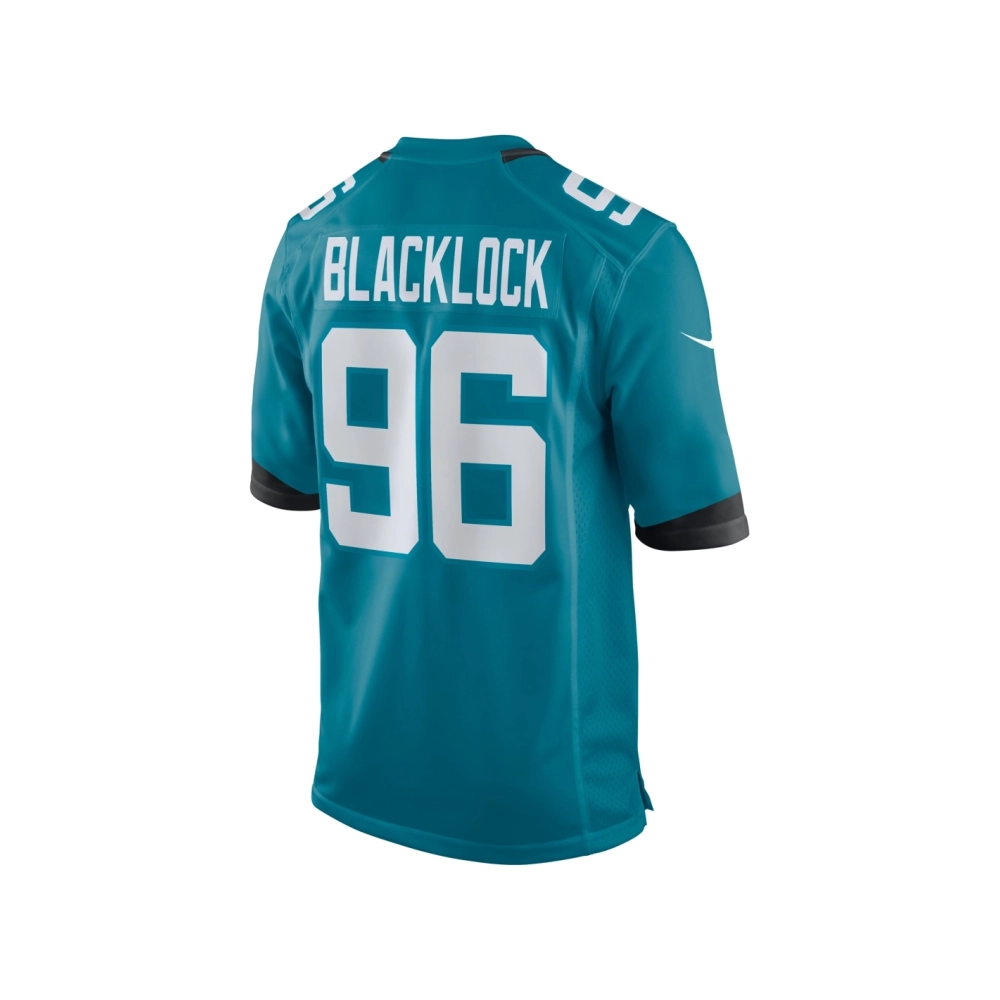 Mens Jacksonville Jaguars Ross Blacklock Teal Team Game Jersey
