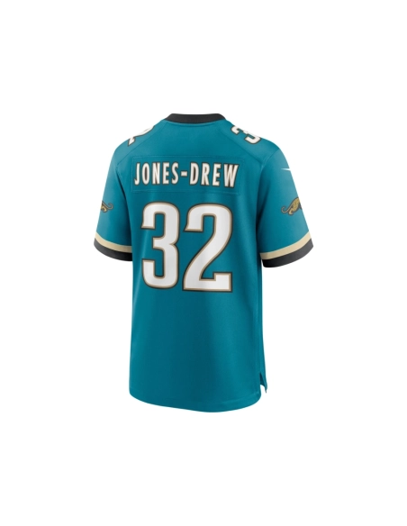 Mens Jacksonville Jaguars Maurice Jones-Drew Teal Prowler Throwback Retired Player Game Jersey