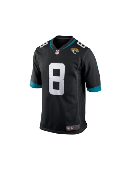 Mens Jacksonville Jaguars Mark Brunell Black Game Retired Player Jersey