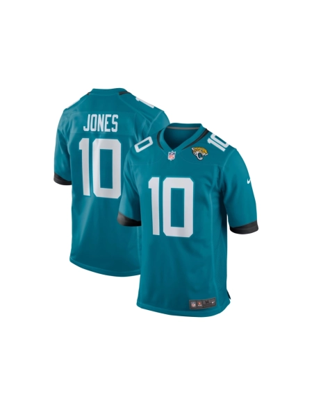 Mens Jacksonville Jaguars Mac Jones Teal Team Game Jersey