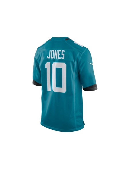 Mens Jacksonville Jaguars Mac Jones Teal Team Game Jersey
