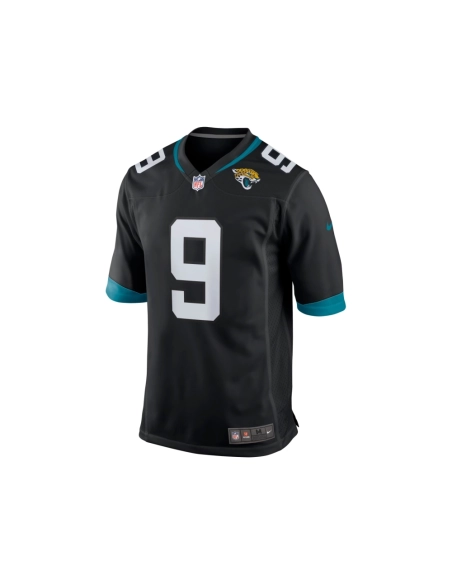 Mens Jacksonville Jaguars Logan Cooke Black Game Jersey