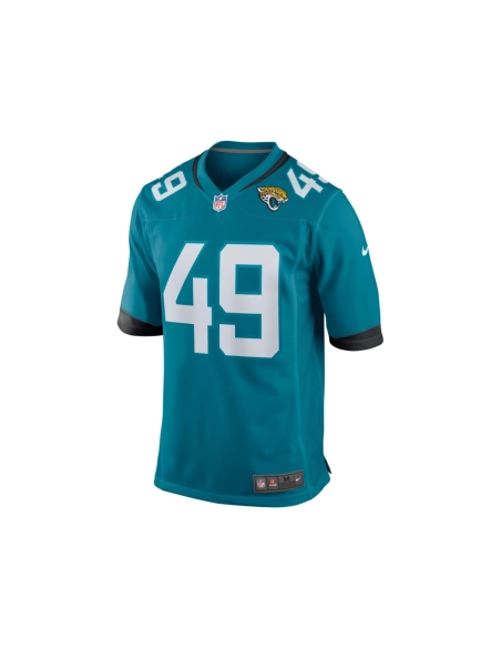 Mens Jacksonville Jaguars Leonard Taylor Teal Game Jersey