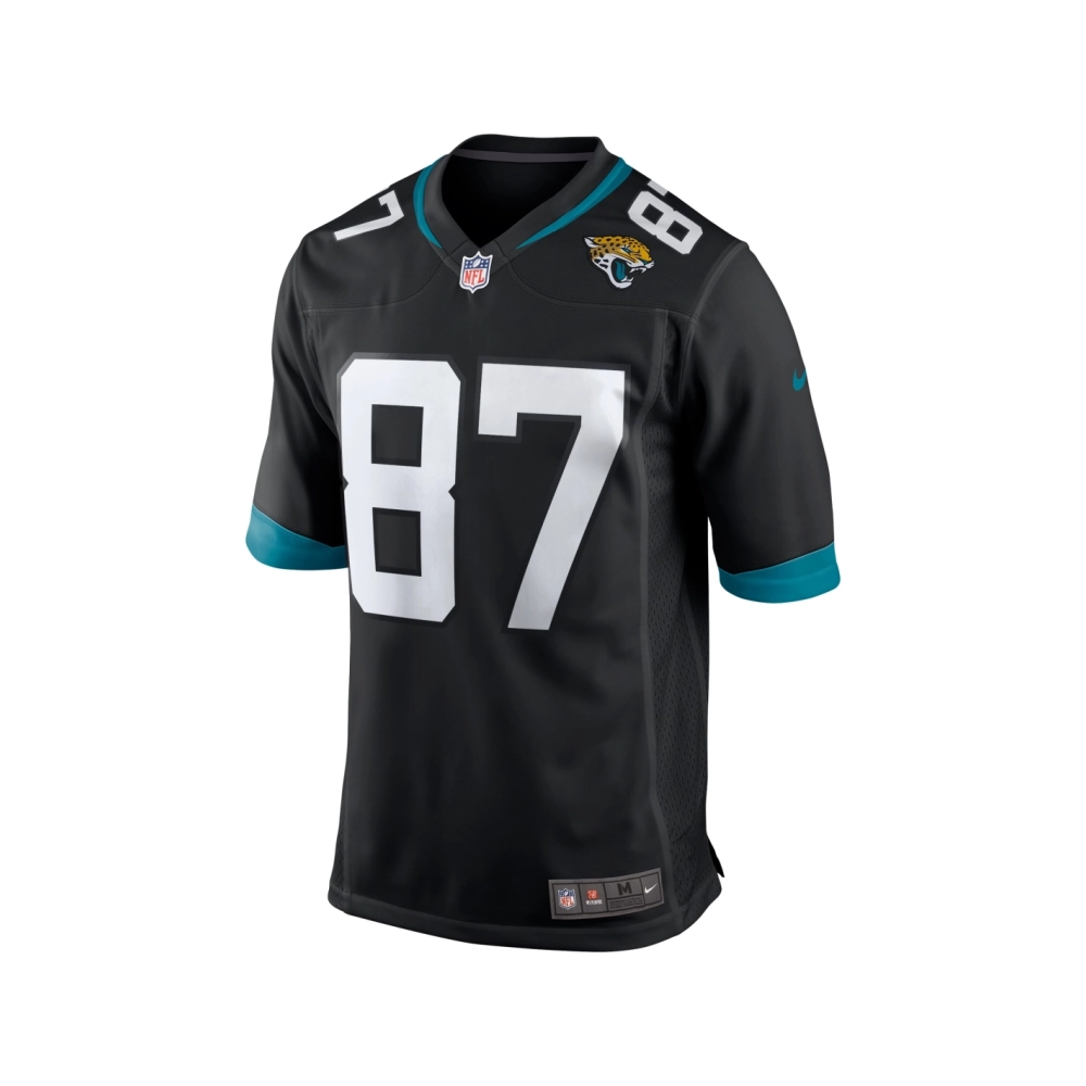 Mens Jacksonville Jaguars Keenan McCardell Black Game Retired Player Jersey