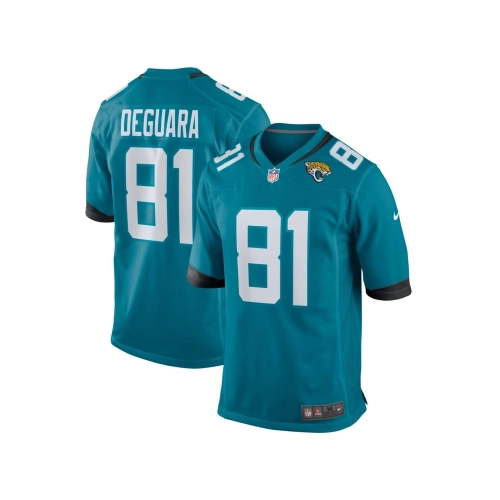 Mens Jacksonville Jaguars Josiah Deguara Teal Team Game Jersey