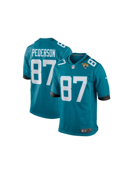 Mens Jacksonville Jaguars Josh Pederson Teal Team Game Jersey
