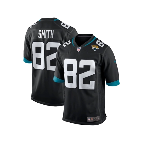 Mens Jacksonville Jaguars Jimmy Smith Black Game Retired Player Jersey