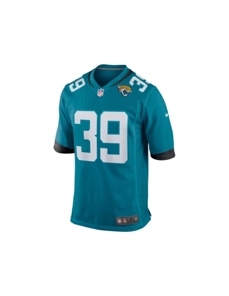 Mens Jacksonville Jaguars Jamal Agnew Teal Game Jersey