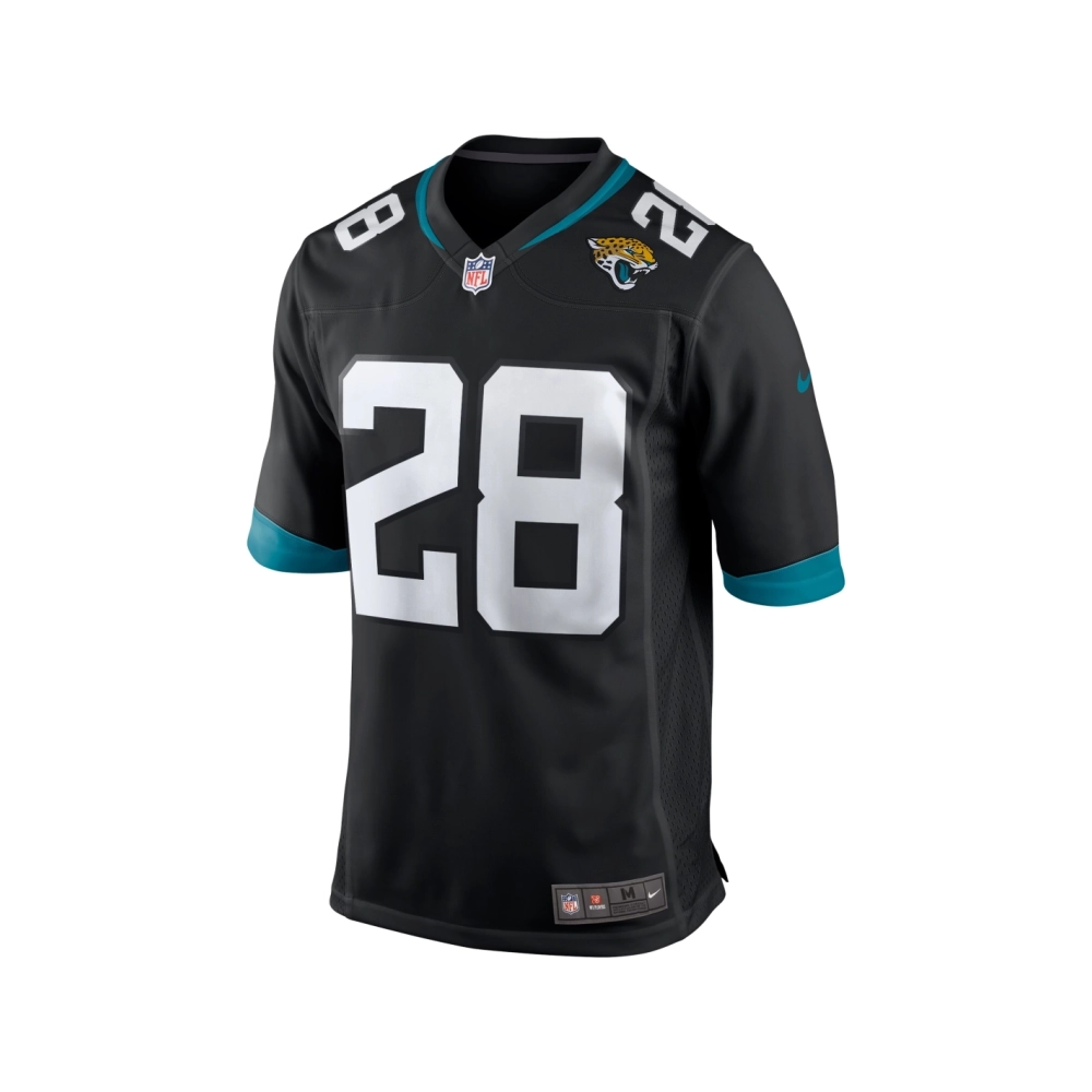Mens Jacksonville Jaguars Fred Taylor Black Game Retired Player Jersey