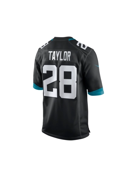 Mens Jacksonville Jaguars Fred Taylor Black Game Retired Player Jersey