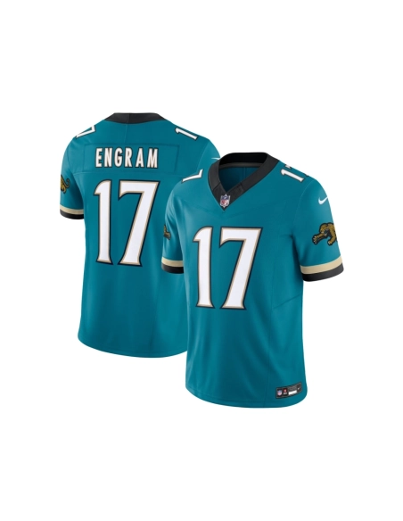 Mens Jacksonville Jaguars Evan Engram Teal Prowler Throwback Vapor F.U.S.E. Limited Jersey