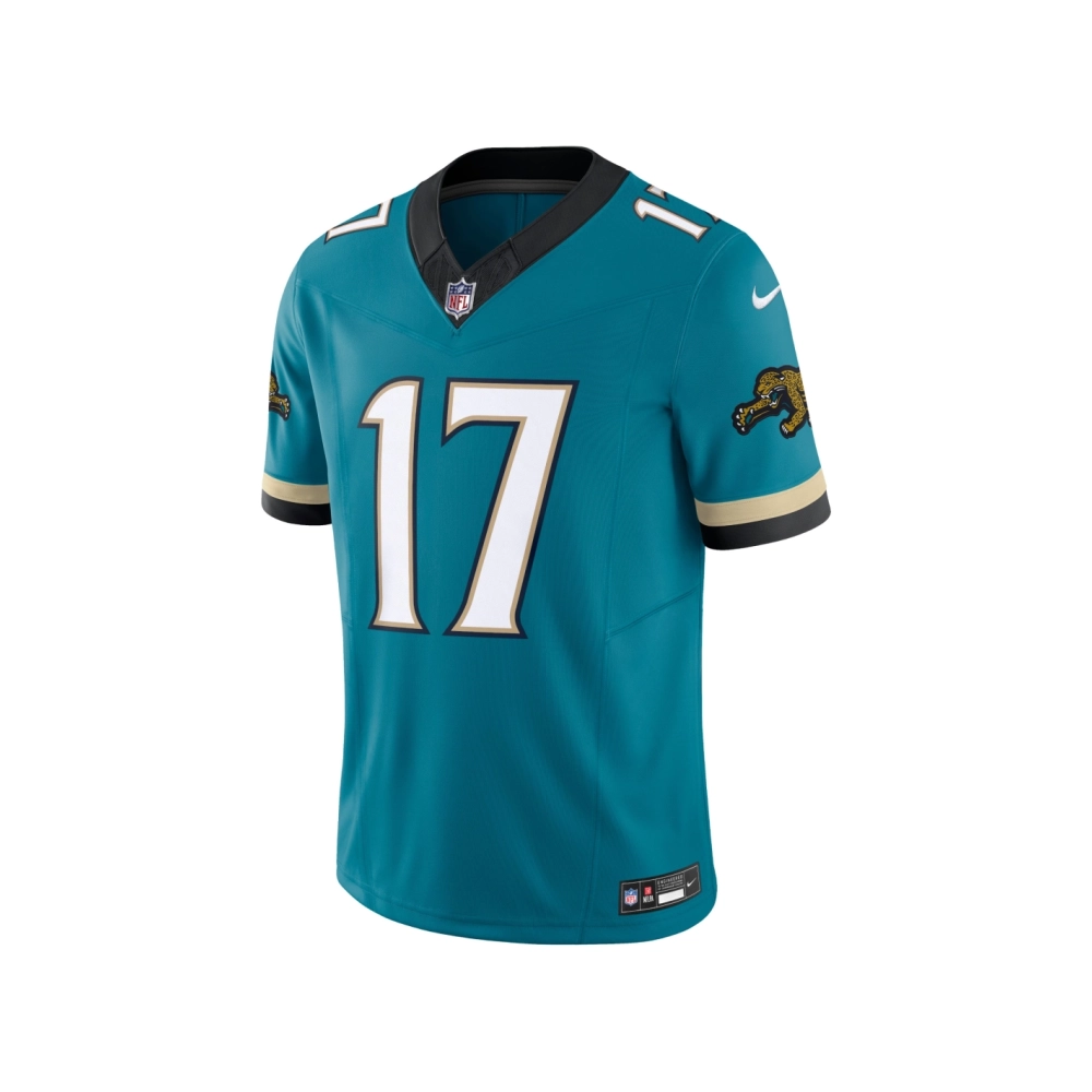 Mens Jacksonville Jaguars Evan Engram Teal Prowler Throwback Vapor F.U.S.E. Limited Jersey