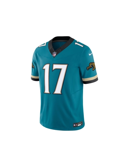 Mens Jacksonville Jaguars Evan Engram Teal Prowler Throwback Vapor F.U.S.E. Limited Jersey