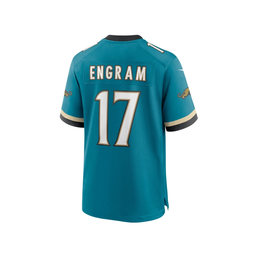 Mens Jacksonville Jaguars Evan Engram Teal Prowler Throwback Player Game Jersey