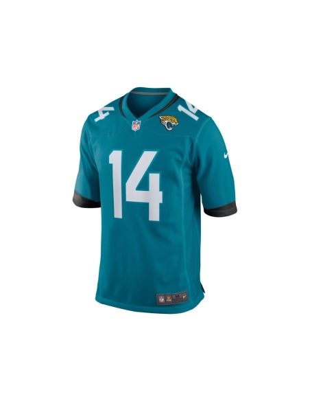 Mens Jacksonville Jaguars Elijah Cooks Teal Team Game Jersey