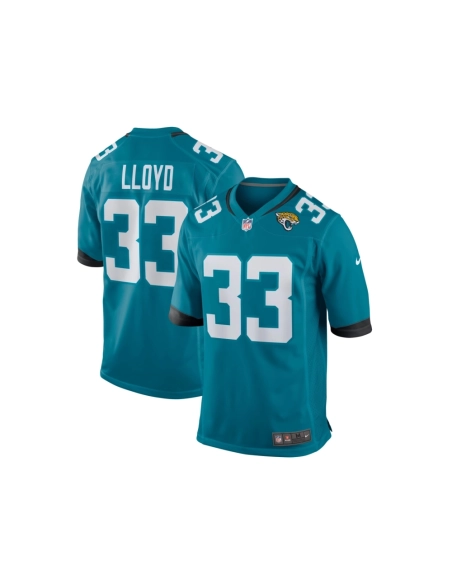 Mens Jacksonville Jaguars Devin Lloyd Teal Player Game Jersey