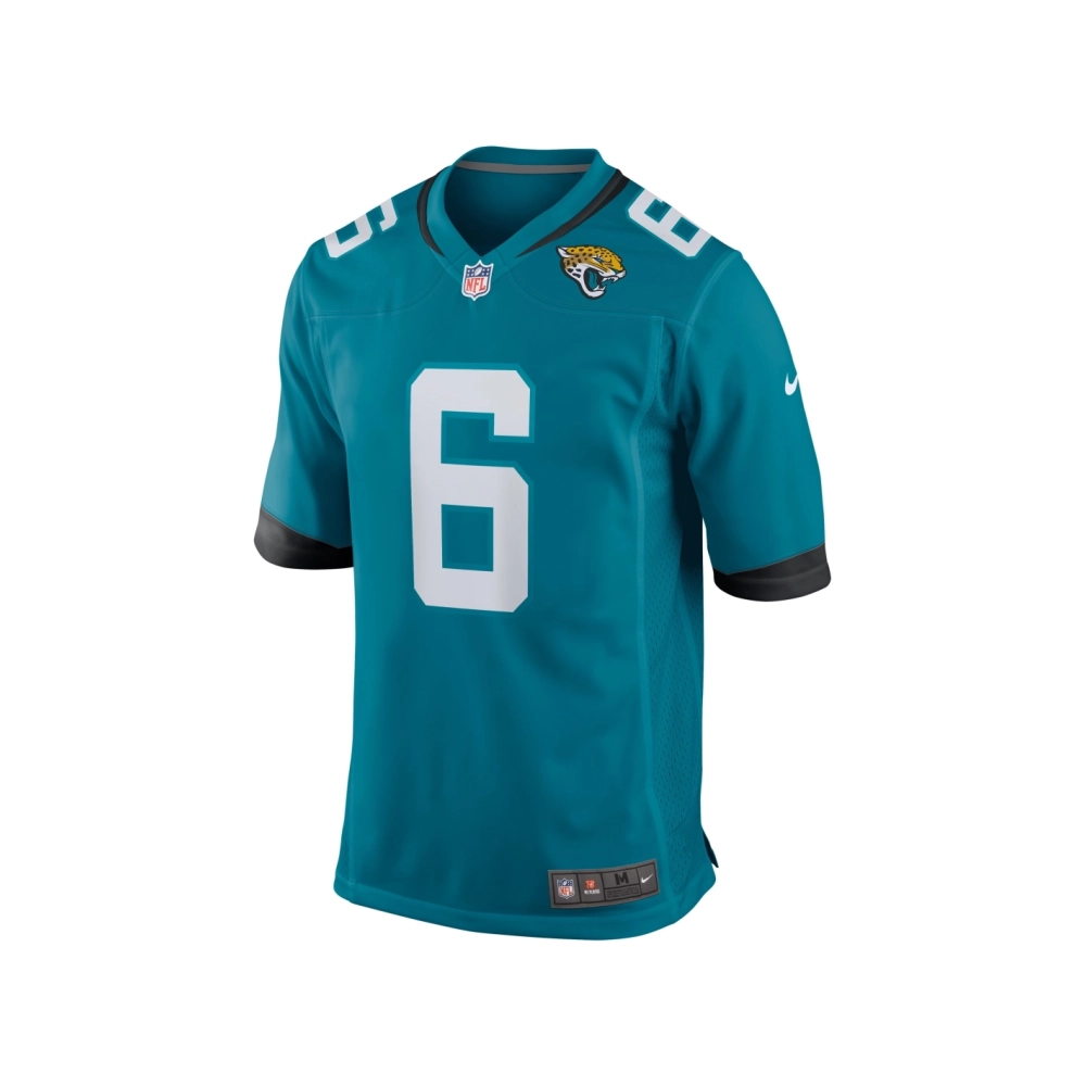 Mens Jacksonville Jaguars Darnell Savage Teal Team Game Jersey