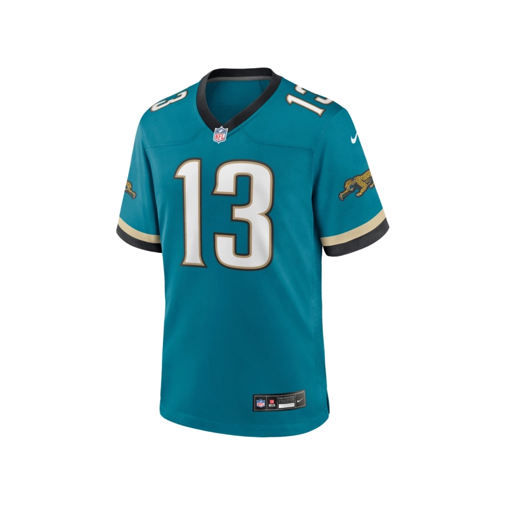 Mens Jacksonville Jaguars Christian Kirk Teal Prowler Throwback Player Game Jersey