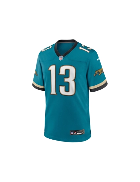Mens Jacksonville Jaguars Christian Kirk Teal Prowler Throwback Player Game Jersey