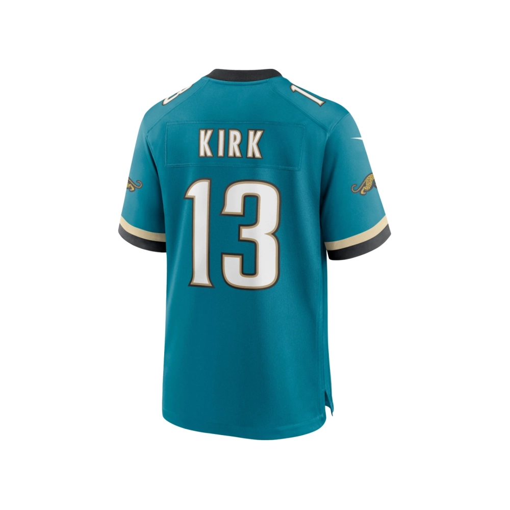 Mens Jacksonville Jaguars Christian Kirk Teal Prowler Throwback Player Game Jersey