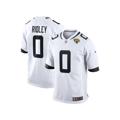 Mens Jacksonville Jaguars Calvin Ridley White Game Jersey