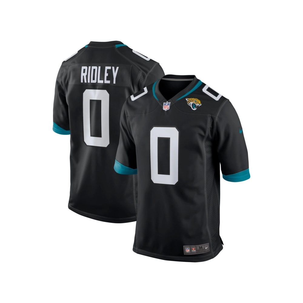 Mens Jacksonville Jaguars Calvin Ridley Black Game Jersey
