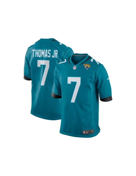 Mens Jacksonville Jaguars Brian Thomas Jr Teal 2024 NFL Draft First Round Pick Player Game Jersey