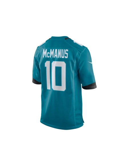 Mens Jacksonville Jaguars Brandon McManus Teal Team Game Jersey