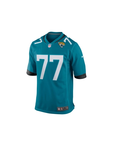 Mens Jacksonville Jaguars Anton Harrison Teal 2023 NFL Draft First Round Pick Game Jersey