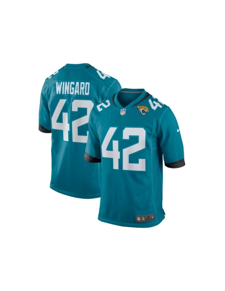 Mens Jacksonville Jaguars Andrew Wingard Teal Game Jersey