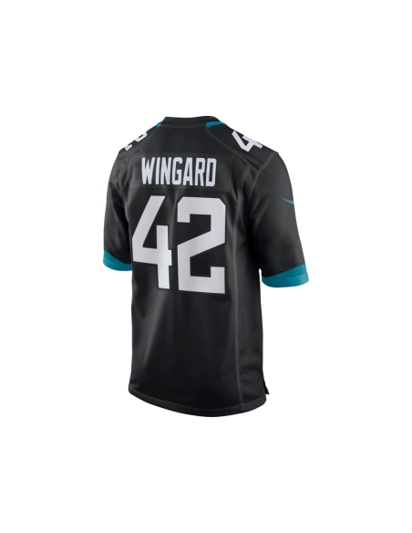 Mens Jacksonville Jaguars Andrew Wingard Black Game Jersey