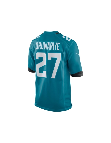 Mens Jacksonville Jaguars Amani Oruwariye Teal Game Jersey