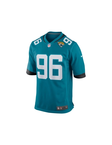 Mens Jacksonville Jaguars Adam Gotsis Teal Game Jersey