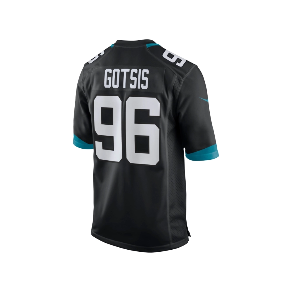 Mens Jacksonville Jaguars Adam Gotsis Black Game Jersey