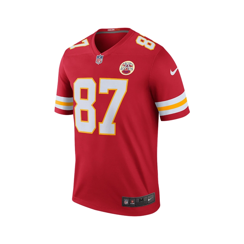 Mens Kansas City Chiefs Travis Kelce Red Legend Jersey