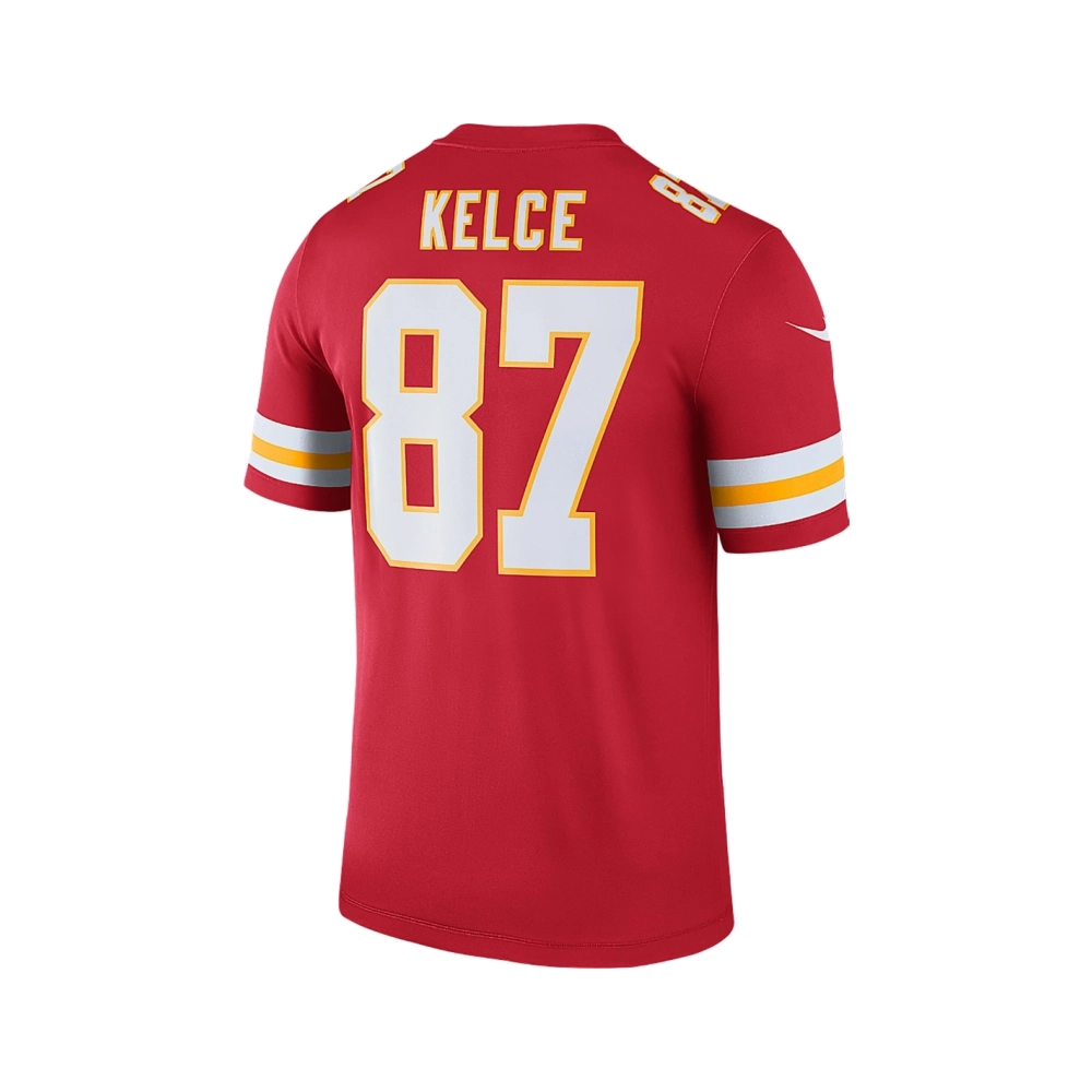 Mens Kansas City Chiefs Travis Kelce Red Legend Jersey