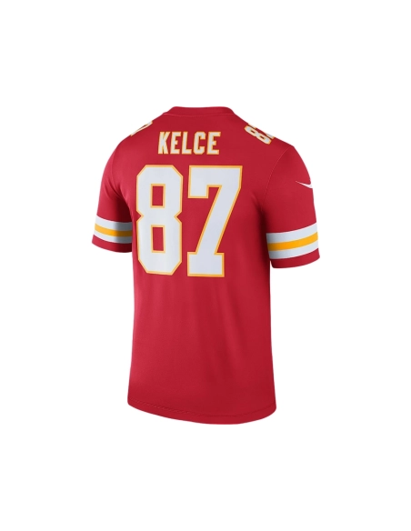Mens Kansas City Chiefs Travis Kelce Red Legend Jersey